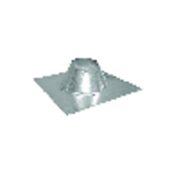 Imperial 4 in. D Galvanized Steel Adjustable Fireplace Roof Flashing